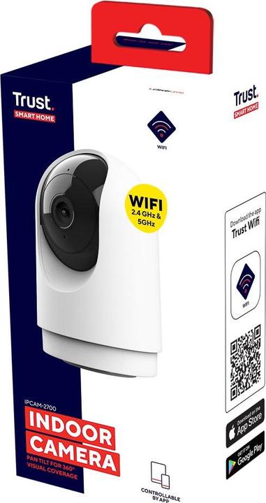 Actual product image Trust IPCAM-2700 INDOOR CAMERA (2304 x 1296 Pixels)