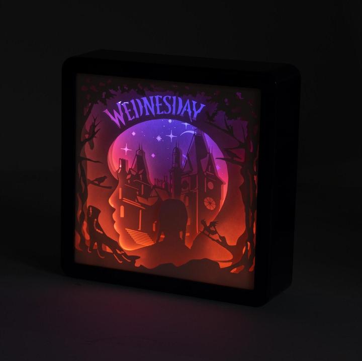 Image du produit Blue Sky Wednesday Layer Light-Lampe Wednesday Silhouette 22 cm