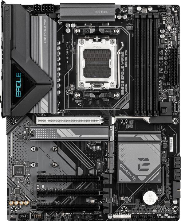 Produktbild Gigabyte B650E EAGLE WF6E (B650E,AM5,ATX,DDR5) (AM5, AMD B650, AMD B650E, ATX)