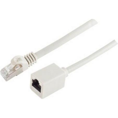 Shiverpeaks BASIC-S Patchkabelverlängerung, Kat. 6A, grau 10,0 m, S/FTP, mitCat.7 Rohkabel, PIMF, Halogenfrei, R (S/FTP,...