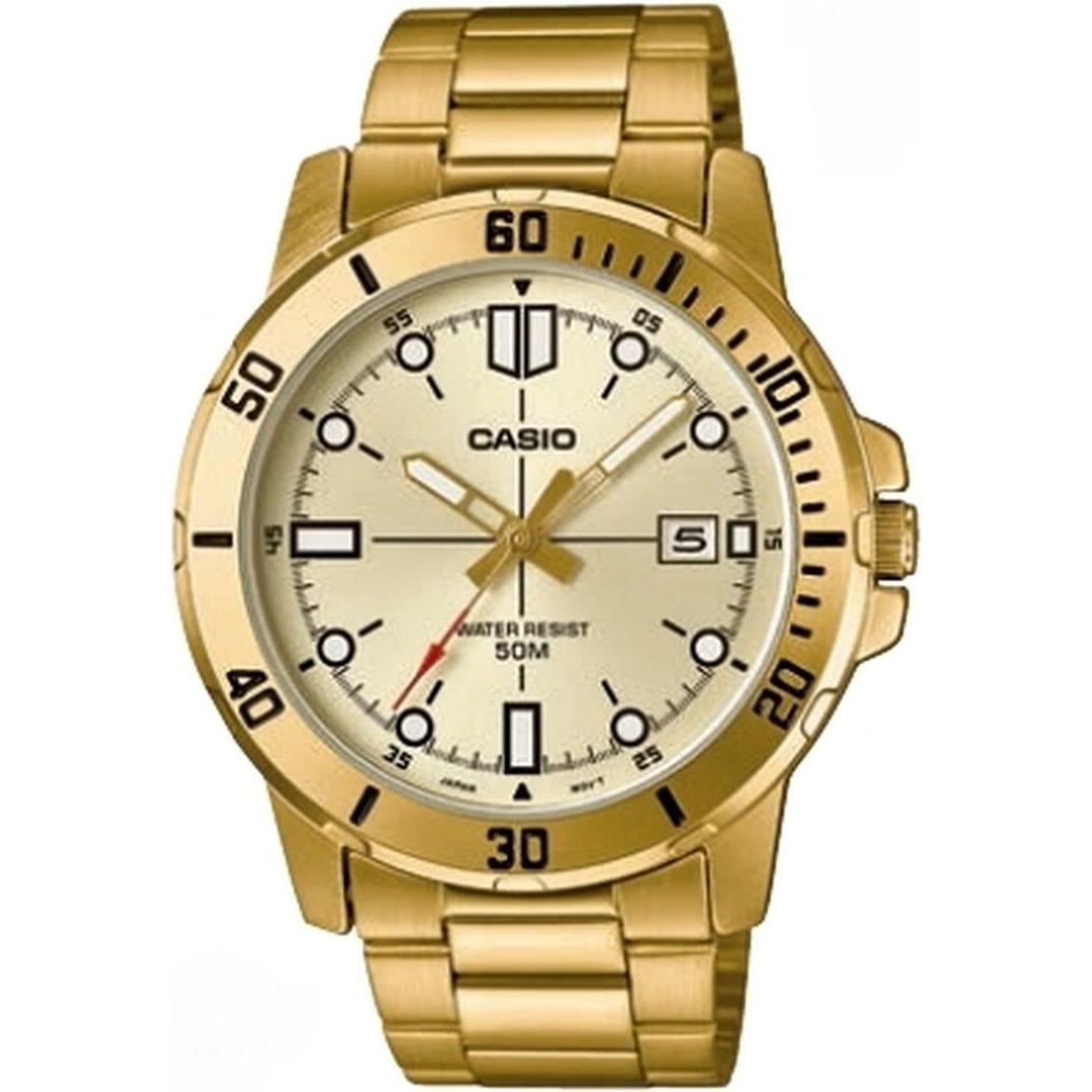 Casio, Armbanduhr, Standard, Gold, (220 mm)