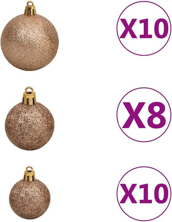 Produktbild vidaXL Schlanker Weihnachtsbaum (180 cm)