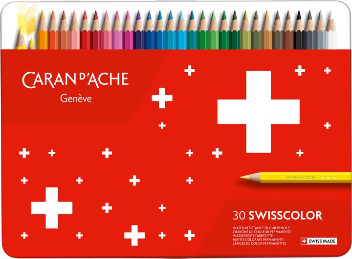 Caran d'Ache Swisscolor (Mehrfarbig, 30 x)