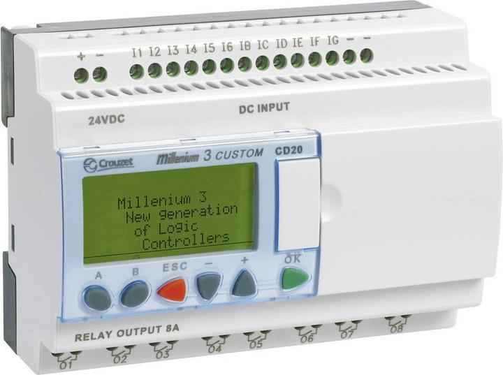 Produktbild Crouzet Prozessmodul Millenium 3 20I/O 24VDC