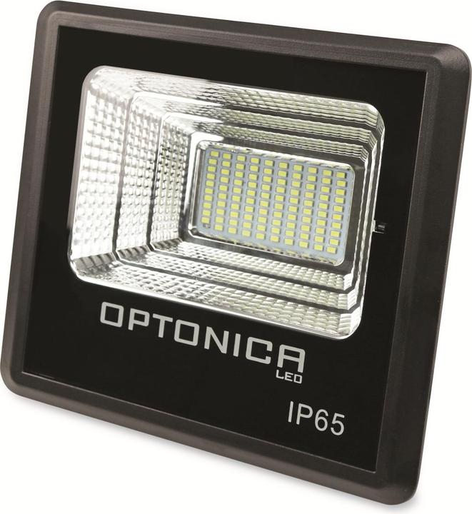 Produktbild Optonica OPT FL5462 - LED-Solarleuchte, Strahler, 20 W, 1200 lm, 6000K (1800 lm, IP65)