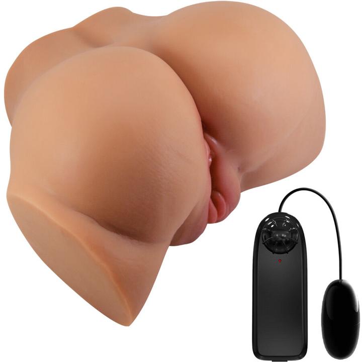Image du produit Crazy Bull - Emilia Ass Vibrator Mit Realistischer Vagina Und Anus-Fleisch-Fernbedienung