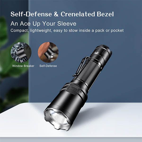 Actual product image Klarus XT11R, 1'300 Lumen (14.60 cm, 1300 lm)