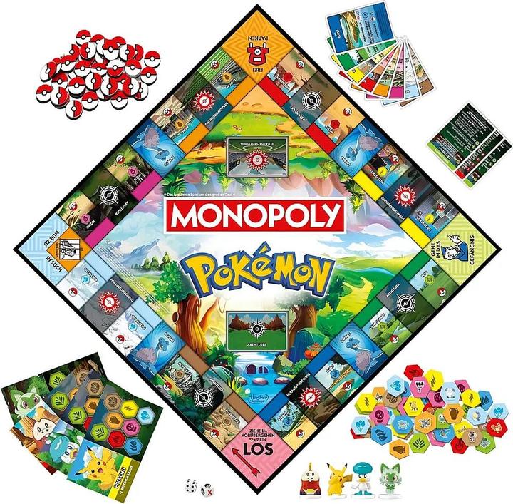 Produktbild Hasbro Gaming Monopoly Pokemon (Deutsch, 2 - 6 Spieler)