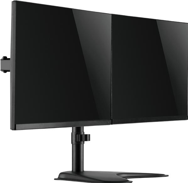 Immagine prodotto LogiLink TIS 17"-32" 2TFT 3joints nero max. 8KG, supporto (Tavolo, 32", 8 kg)
