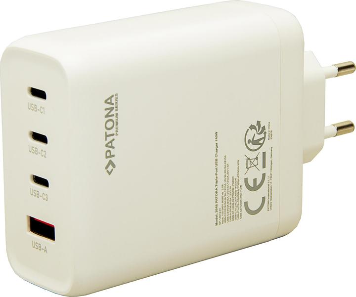 Immagine prodotto Patona GaN 4 Port Fast Charger Bundle (140 W)