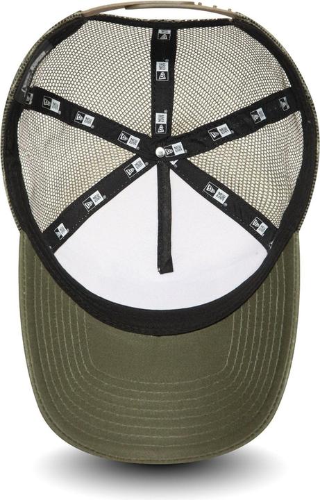 Produktbild New Era A-Frame Mesh Trucker Cap - Outdoor Patch Oliv (One Size)