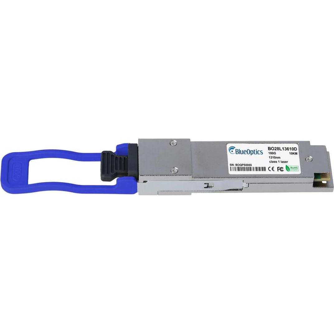 Thumbnail - BlueOptics H3C QSFP-100G-LR4-WDM1300-A kompatibler QSFP28 BO28L13610D, Transceiver, Silber