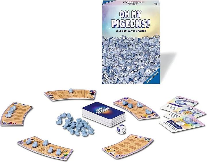 Immagine prodotto Ravensburger Piccioni! (Francese, 2 - 6 Giocatori)