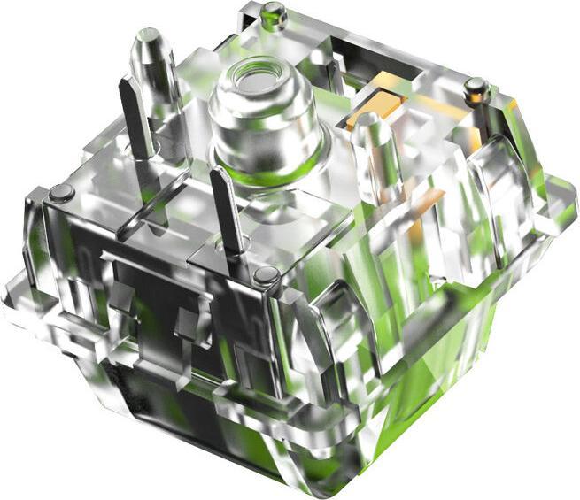 Actual product image Glorious Raptor Standard Switch, mechanical, 5-pin, clicky, MX-Stem, 55g - lubed, 36 pieces