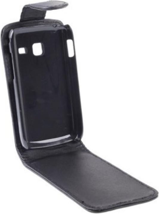 Produktbild König Design Schutzhülle Flip Tasche Samsung Galaxy Y Duos S6102 + Folie (Samsung Galaxy Y DuoS S6102)