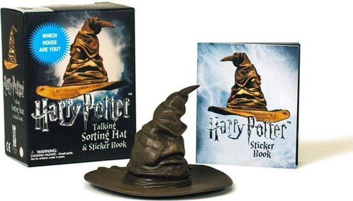 Actual product image Harry Potter Talking Sorting Hat and Sticker Book (16 Sticker)