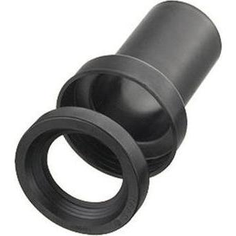 Haas & sohn HAAS PEWandWCAnschlussstutzen DN 90110, 300mm, verschw,, m Spüld,, sw (3605)