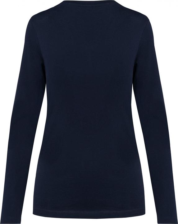 Produktbild Kariban suprima Langarmshirt mit V-Ausschnitt, Damen (M)