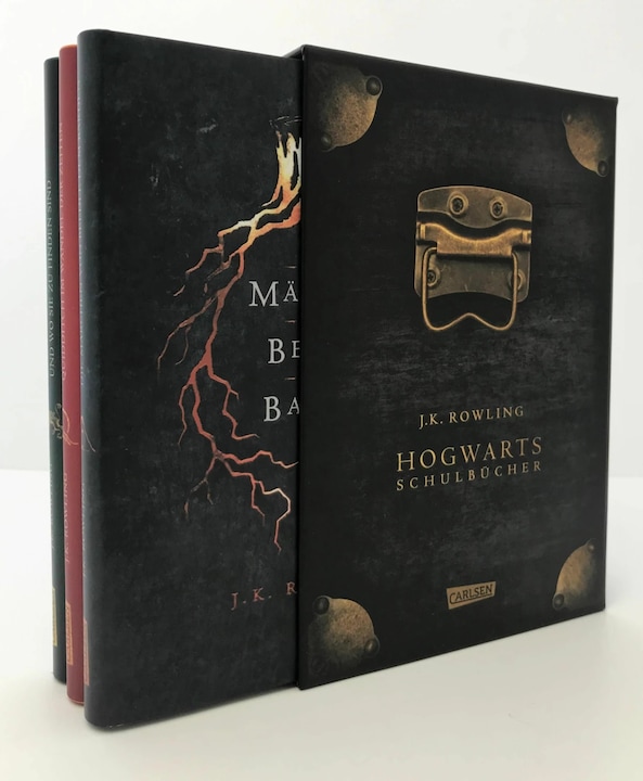 Immagine prodotto Hogwarts-Schulbücher: Die Hogwarts-Schulbücher im Schuber (Tedesco, J.K. Rowling, 2018)