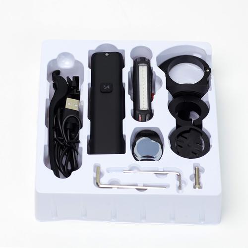 Immagine prodotto Wozinsky WSBLB3 Fahrradlicht-Set vorne (1000 lm) und hinten, USB-C, Schwarz (1000 lm, 100 lm)