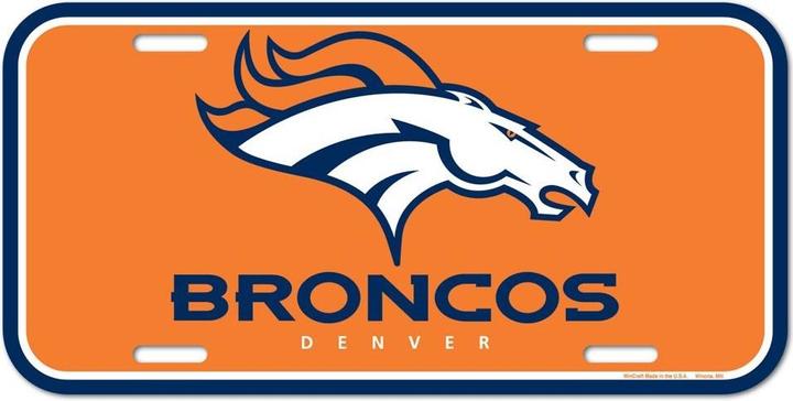 Image du produit NFL Denver Broncos Nummernschild