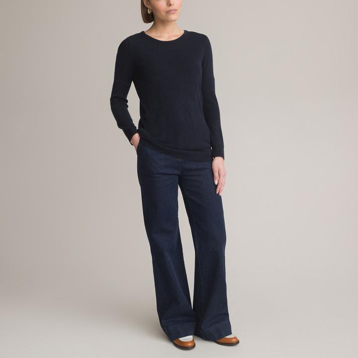 Produktbild Anne Weyburn Pullover mit rundem Ausschnitt (48)