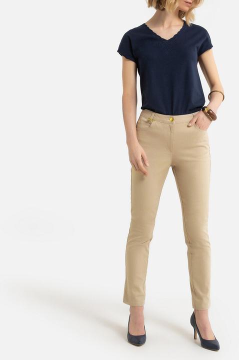 Immagine prodotto Anne Weyburn Pantaloni dritti a cinque tasche in cotone elasticizzato (36)