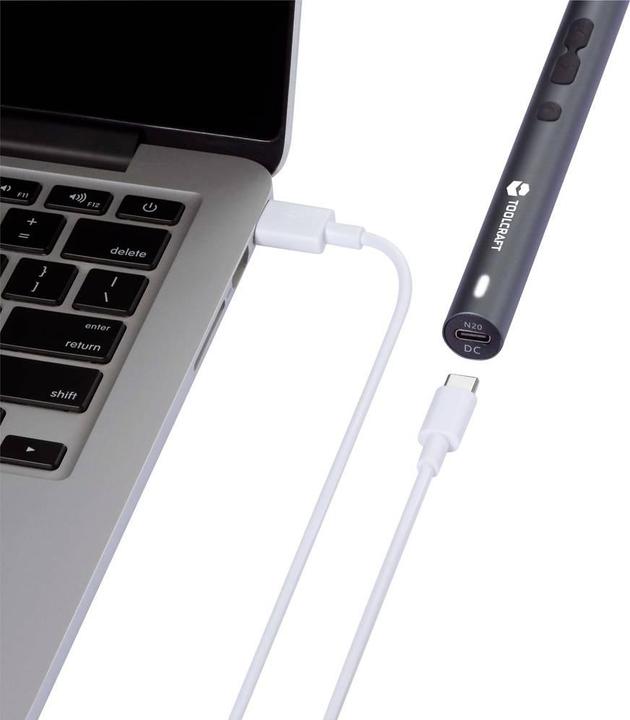 Actual product image Toolcraft TO-9610278 E-Schraubendreher 3.7 V 350 mAh Lithium inkl. Ladekabel (Electrical connection)