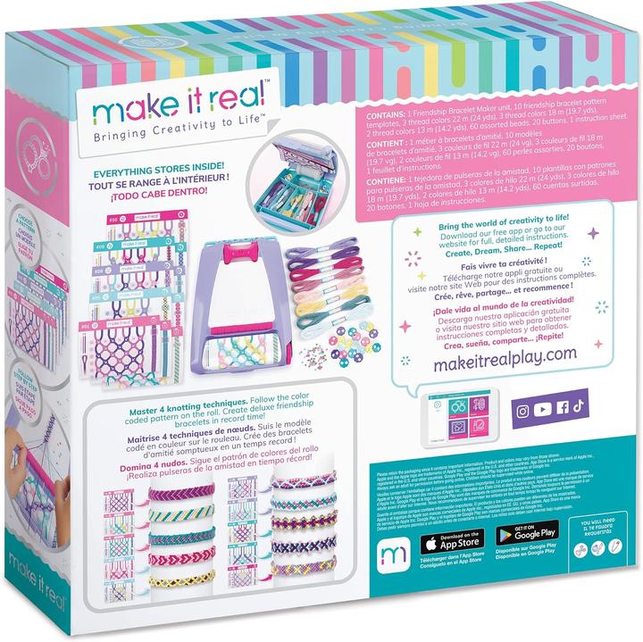 Actual product image Make it Real Friendship Bracelet Maker