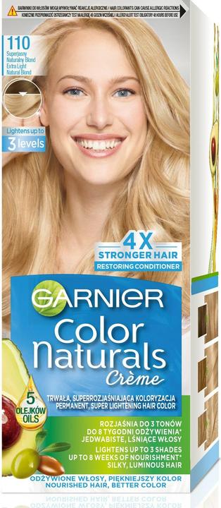 Produktbild Garnier Color Naturals Hair Dye 110 Superbright Naturalonde (110 Superlight Natural Blond)