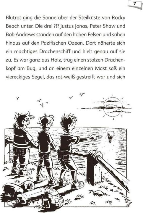 Produktbild Die drei DREI FRAGEZEICHEN kids - Der Wikingerschatz (Deutsch, Boris Pfeiffer, 2023)