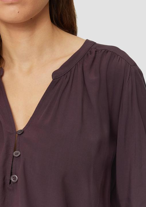 Immagine prodotto s.Oliver Bluse Fliessende Viskose-Bluse mit Raffung (34)