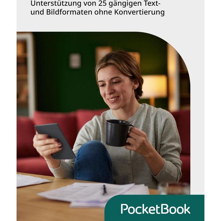 Actual product image PocketBook Verse Lite (6", 8 GB, Midnight Grey)