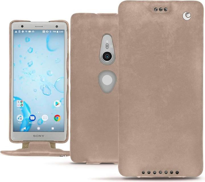 Actual product image Noreve Leather cover vertical (Sony Xperia XZ2)