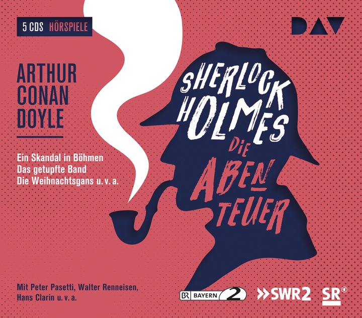 Produktbild Sherlock Holmes 2 Die Abenteuer (Walter Renneisen, Peter Pasetti, Hans Clarin, Arthur Conan Doyle, Deutsch)