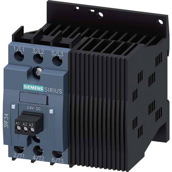 Siemens Contattore di potenza 3kW 2S 15-30VDC 7,4A REG 3RF3410-1BD04, Relais