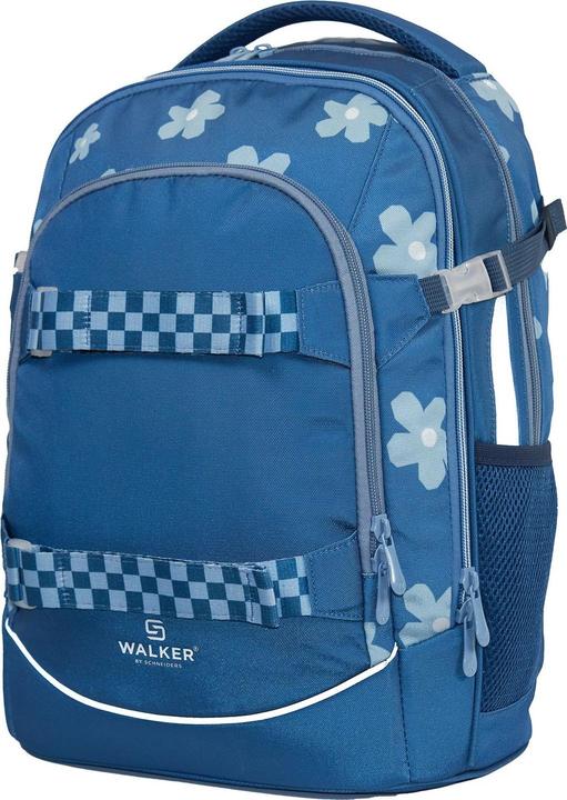 Image du produit Walker Sac à dos scolaire Uni 90ies Flower blue (28 l)