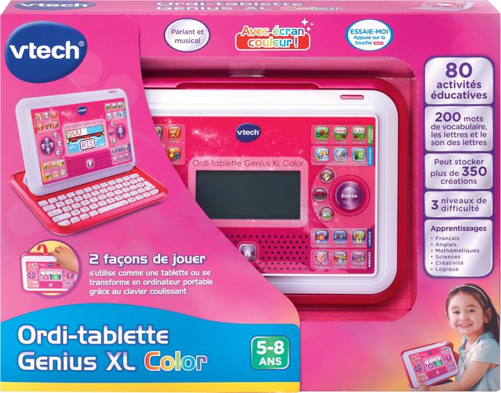 Image du produit VTech 2-1 Tablette rose (Français, 5 - 8 Années)