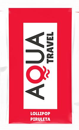 Actual product image Aqua Travel Lollipop Flavour Water-Based Lubricant - 6 ml