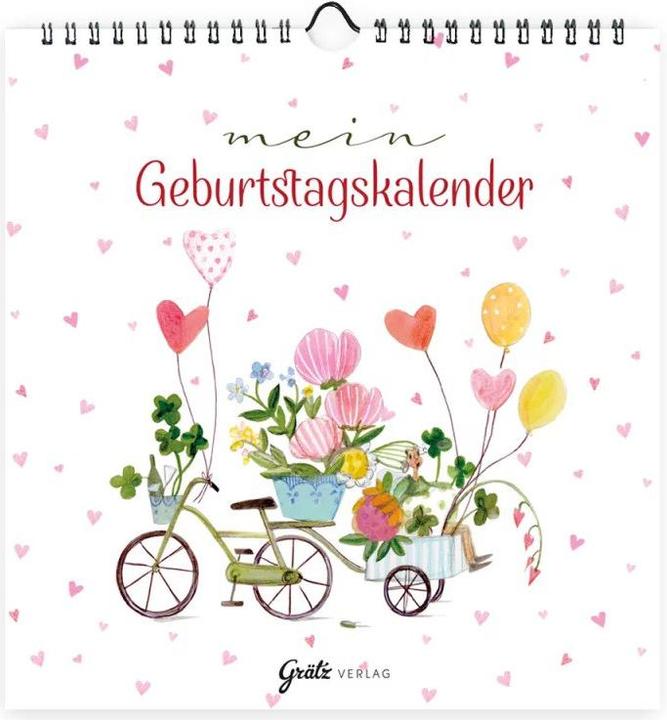 Image du produit Grätz Geburtstagskalender - Auf ins Glück (20 x 20 cm)
