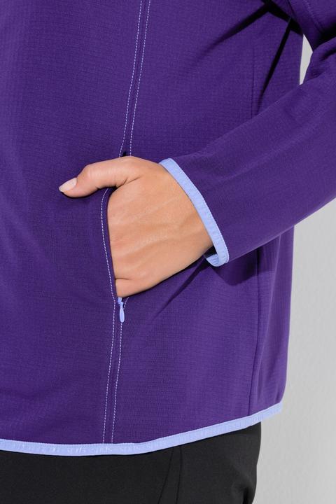 Produktbild Ulla Popken Funktions-Sweatjacke, Stehkragen, Langarm, recycelt (46, 48)