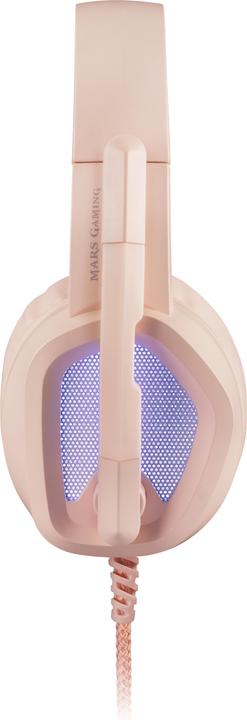 Actual product image Mars Gaming Casque Micro Gamer Mh320 RGB (Rose) (Cable)