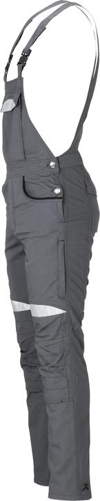 Produktbild Planam Latzhose grau/schwarz 46 (46)