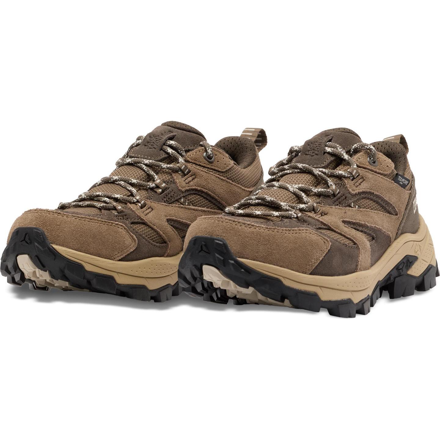 Thumbnail - Jack Wolfskin, Damen, Wanderschuhe, Women's Vojo Tour Texapore Low (37.5), Braun