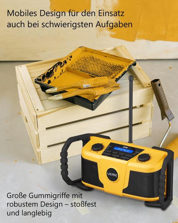 Image du produit Ueme DB-322 (jaune-noir) (DAB, DAB+ DAB)