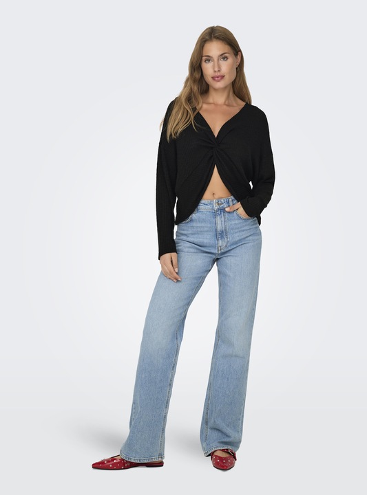 Produktbild Only Normal geschnitten Rundhals Tief angesetzte Schulter Top Top (S)
