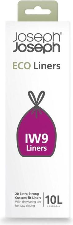 Joseph Joseph 20 Stk. IW9 Eco Liners Abfallsack recycled (20 x, 10 l)