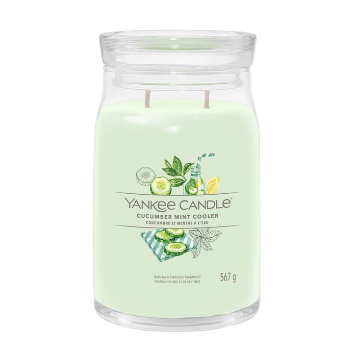 Immagine prodotto Yankee Candle Duftkerze Cucumber Mint Cooler Signature Large Jar (567 g)