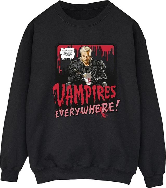 Actual product image Universal Textiles Womens/Ladies Vampires Everywhere Sweatshirt (XXL)