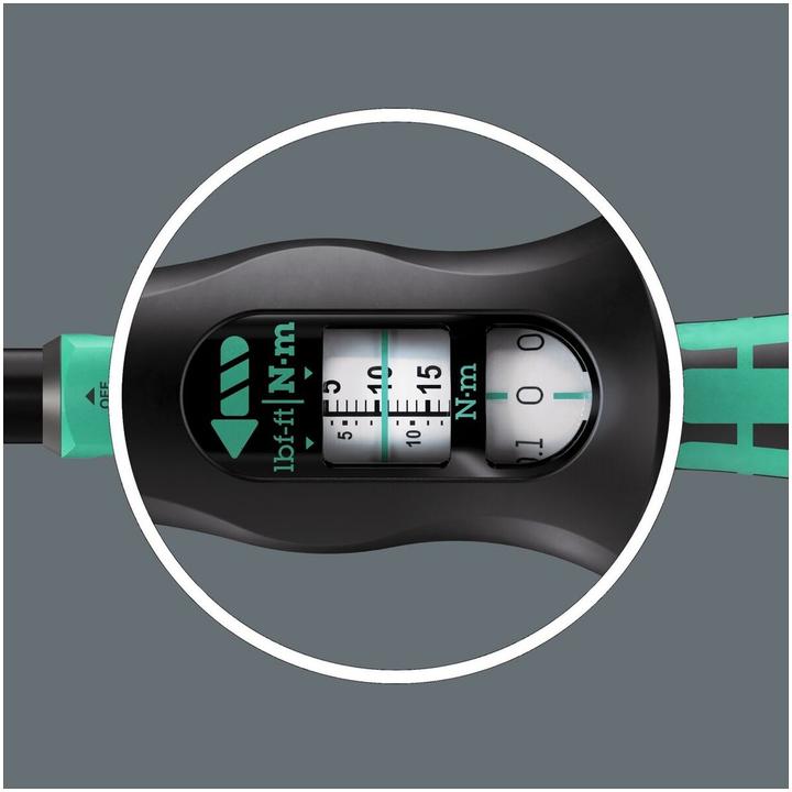 Productafbeelding Wera Click-Torque Lock A6 (1/4", 2.50 Nm, 25 Nm)